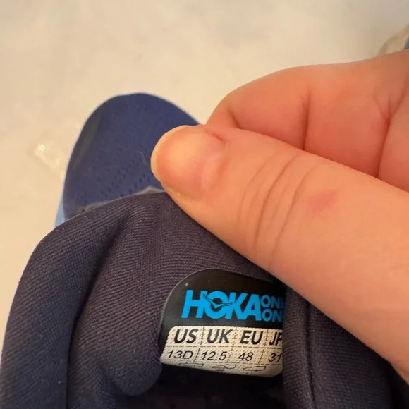 Hoka Navy Athletic Shoes - Picture 4 of 5